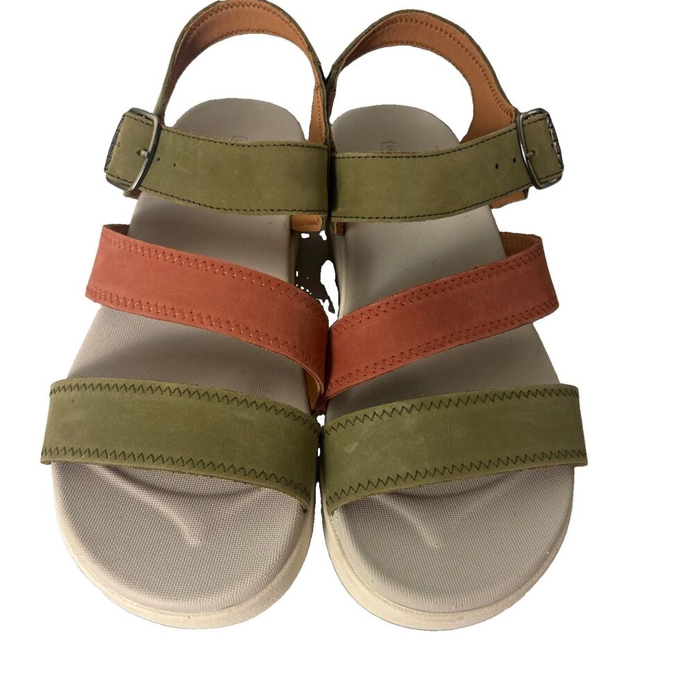KEEN Ellecity Backstrap Open Toe Adjustable Comfortable Platform Wedge Sandal 8 - Picture 2 of 10